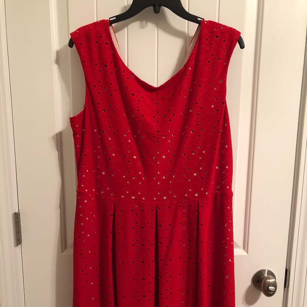 Red dress